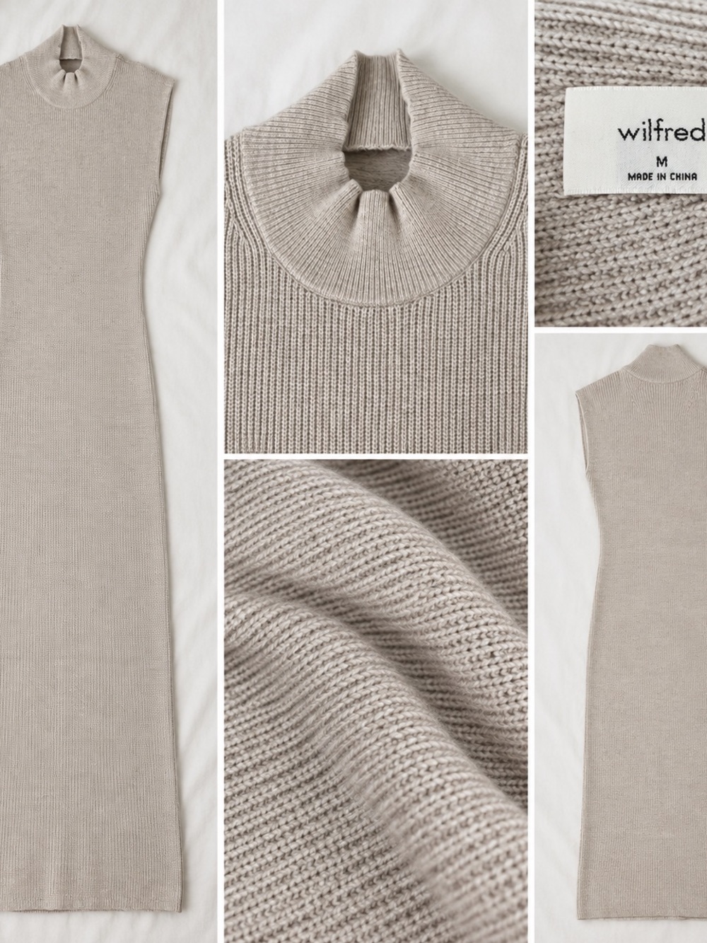 Wilfred knit dress